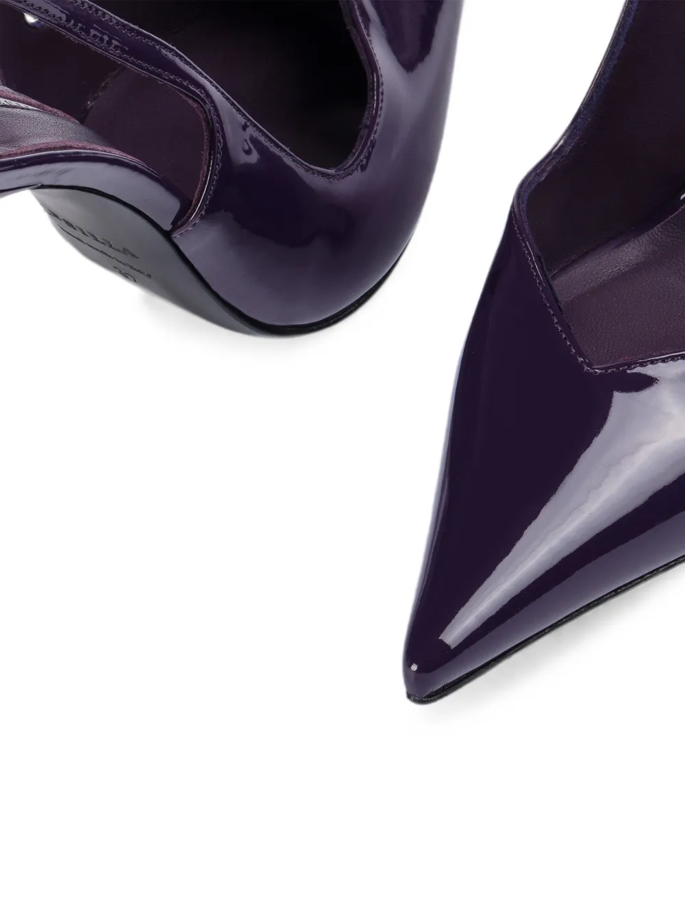 Le Silla Vivienne slingback pumps Paars