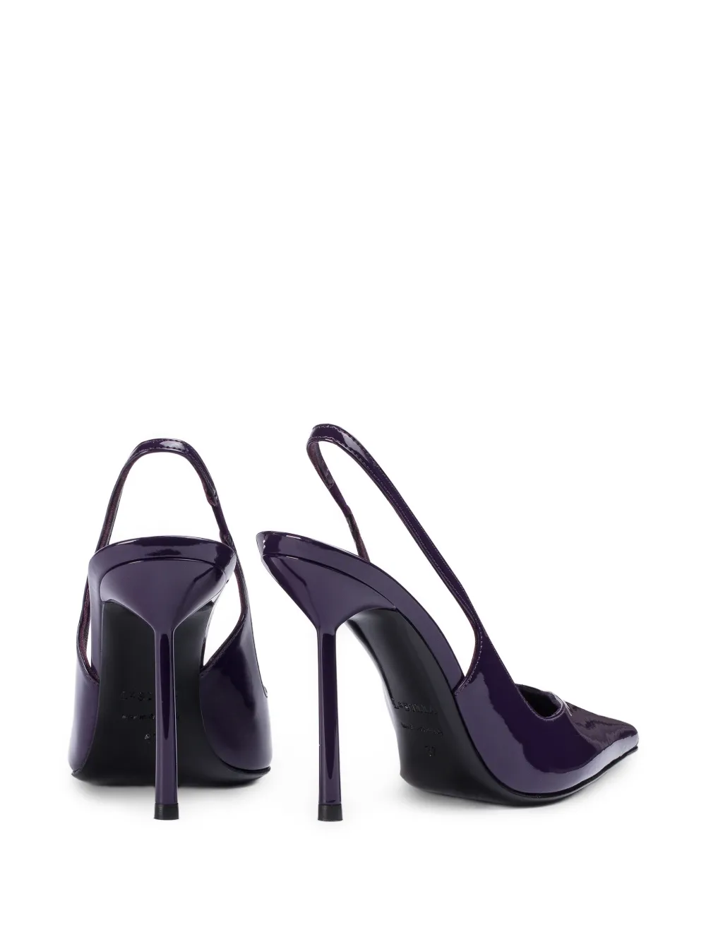 Le Silla Vivienne slingback pumps Paars