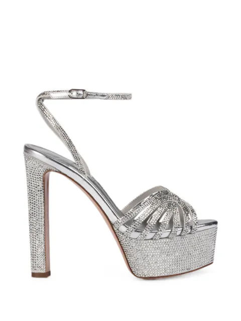 Le Silla sandalias Embrace con detalles de cristal y plataforma
