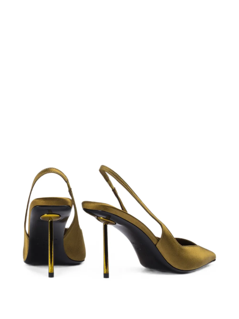 Le Silla Amelia slingback pumps Groen