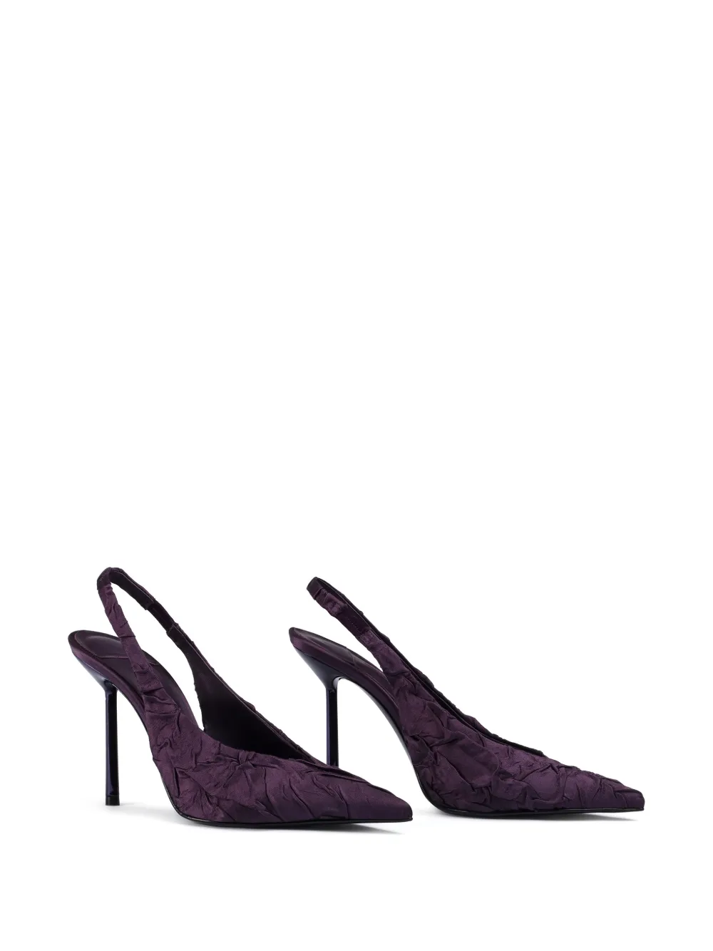 Le Silla Clivage slingback pumps Paars