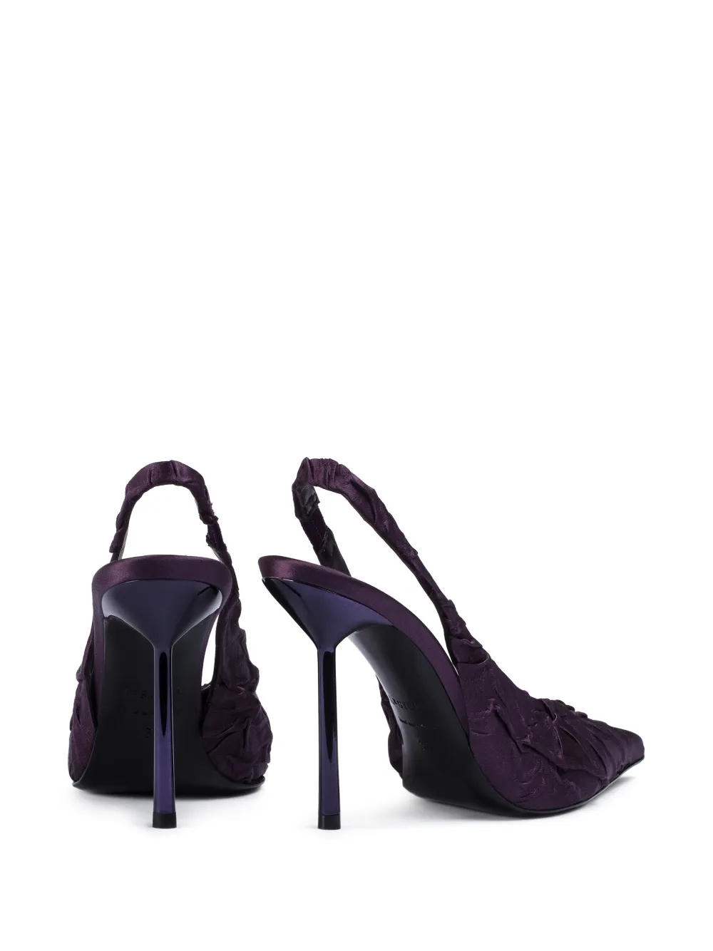 Le Silla Clivage slingback pumps Paars