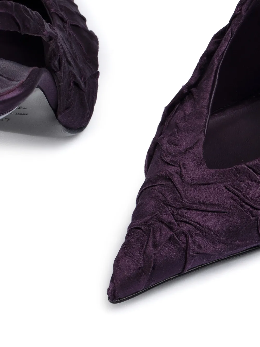 Le Silla Clivage slingback pumps Paars