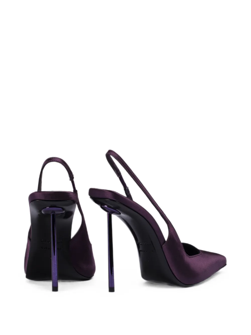 Le Silla Amelia slingback pumps Paars