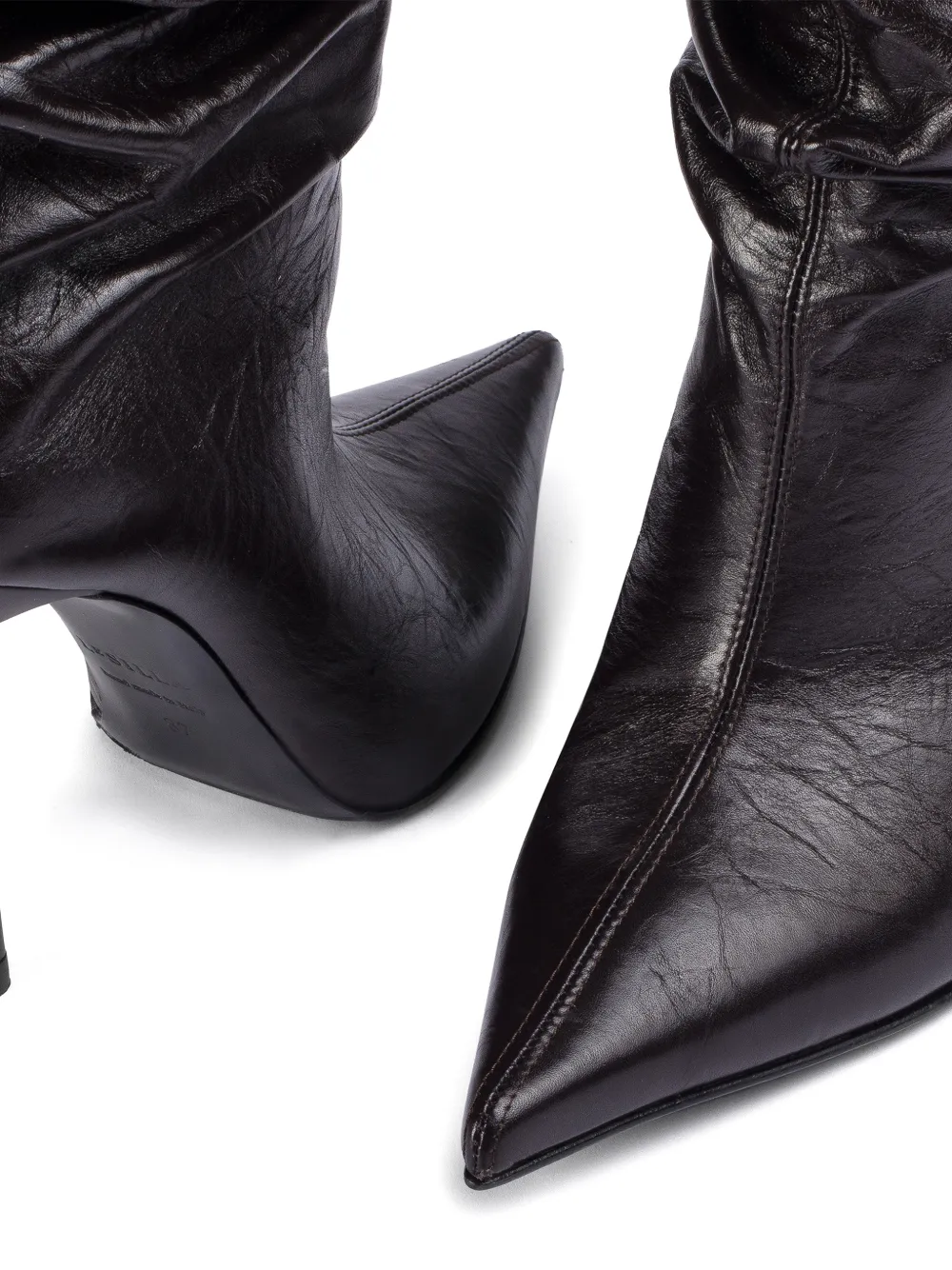 Le Silla Bella laarzen met puntige neus Zwart