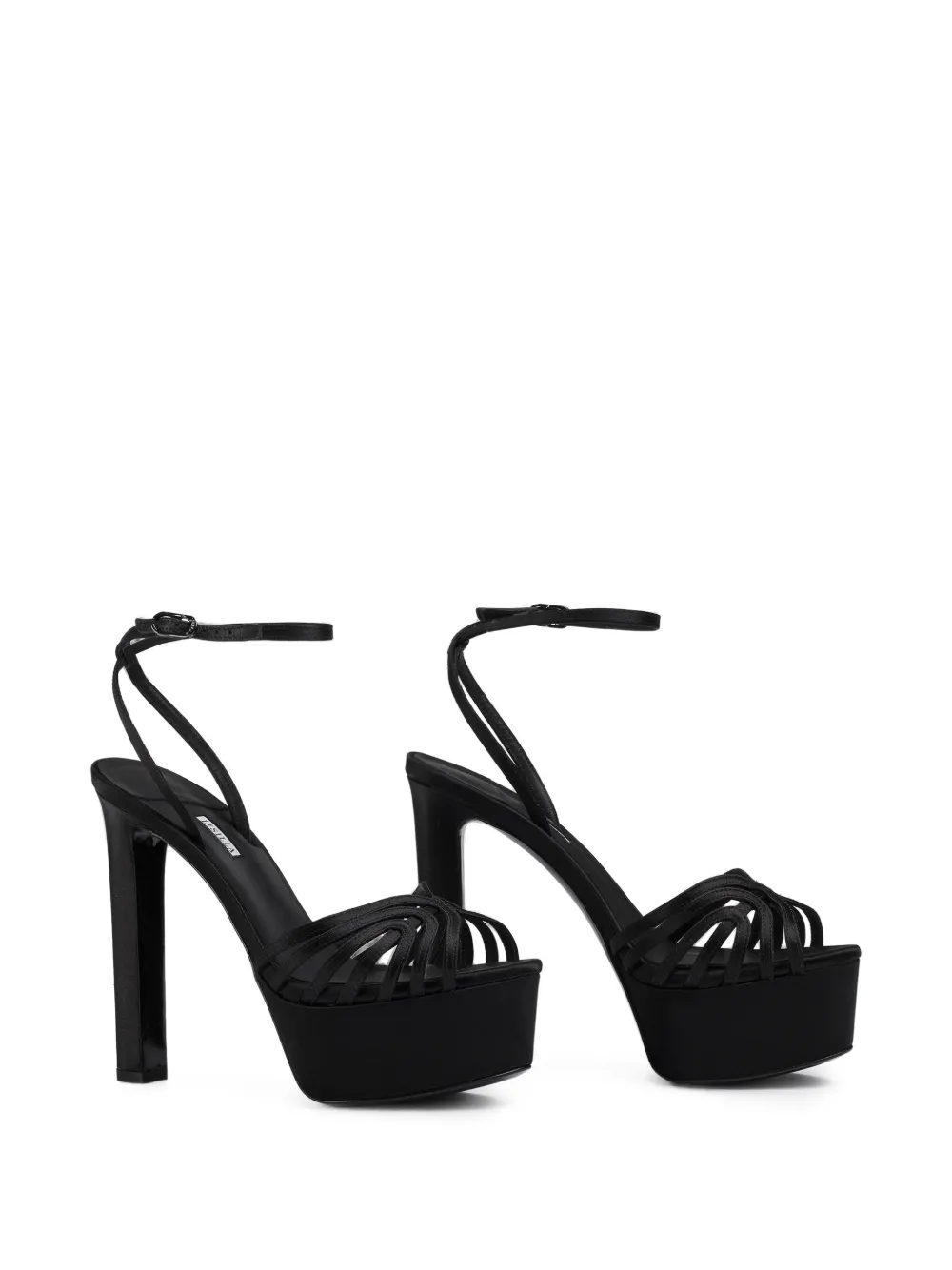 Le Silla Embrace platform sandals Zwart