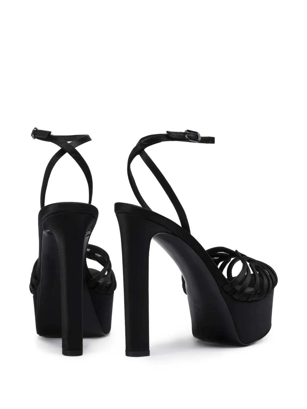Le Silla Embrace platform sandals Zwart