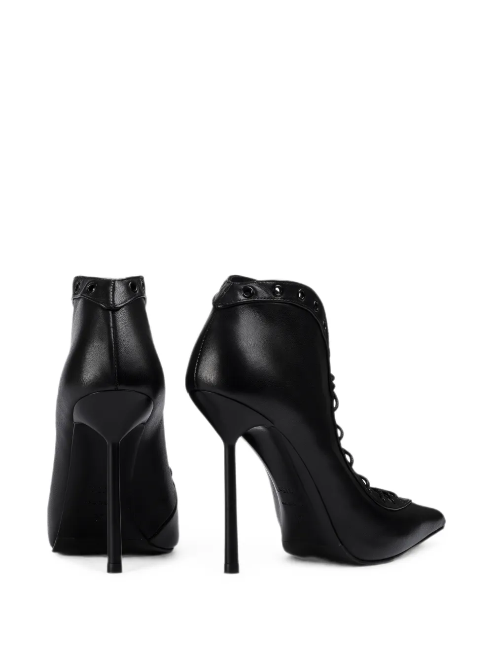 Le Silla Colette lace-up ankle boots Zwart