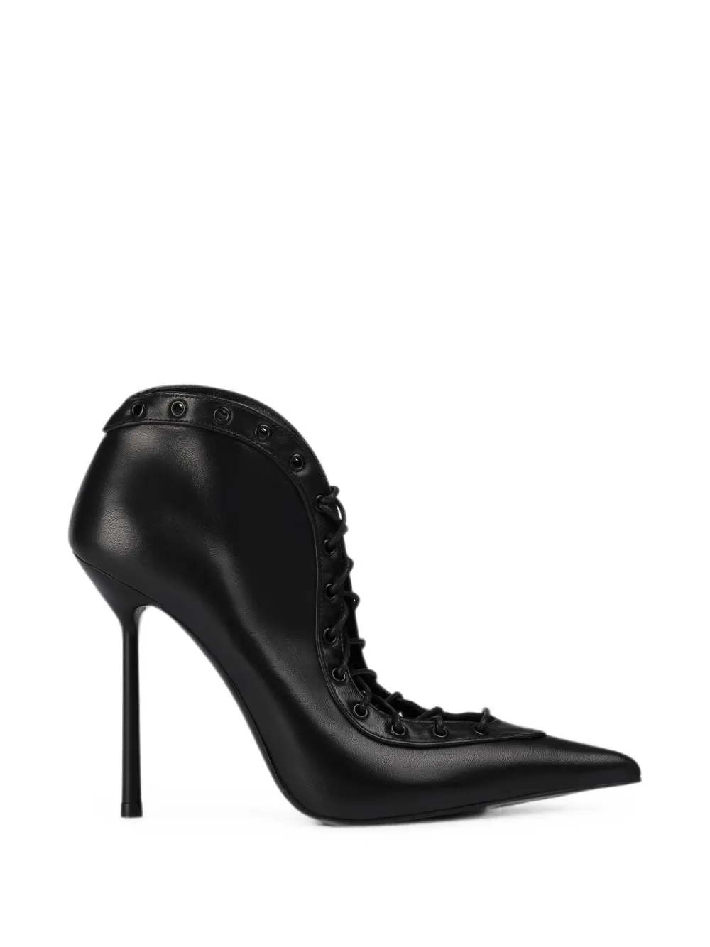 Le Silla Colette lace-up ankle boots Zwart