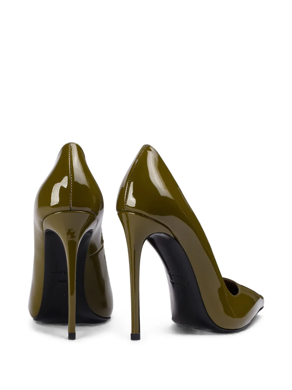 Le Silla Eva leather pumps Groen