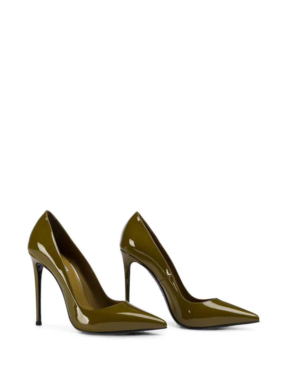 Le Silla Eva leather pumps Groen