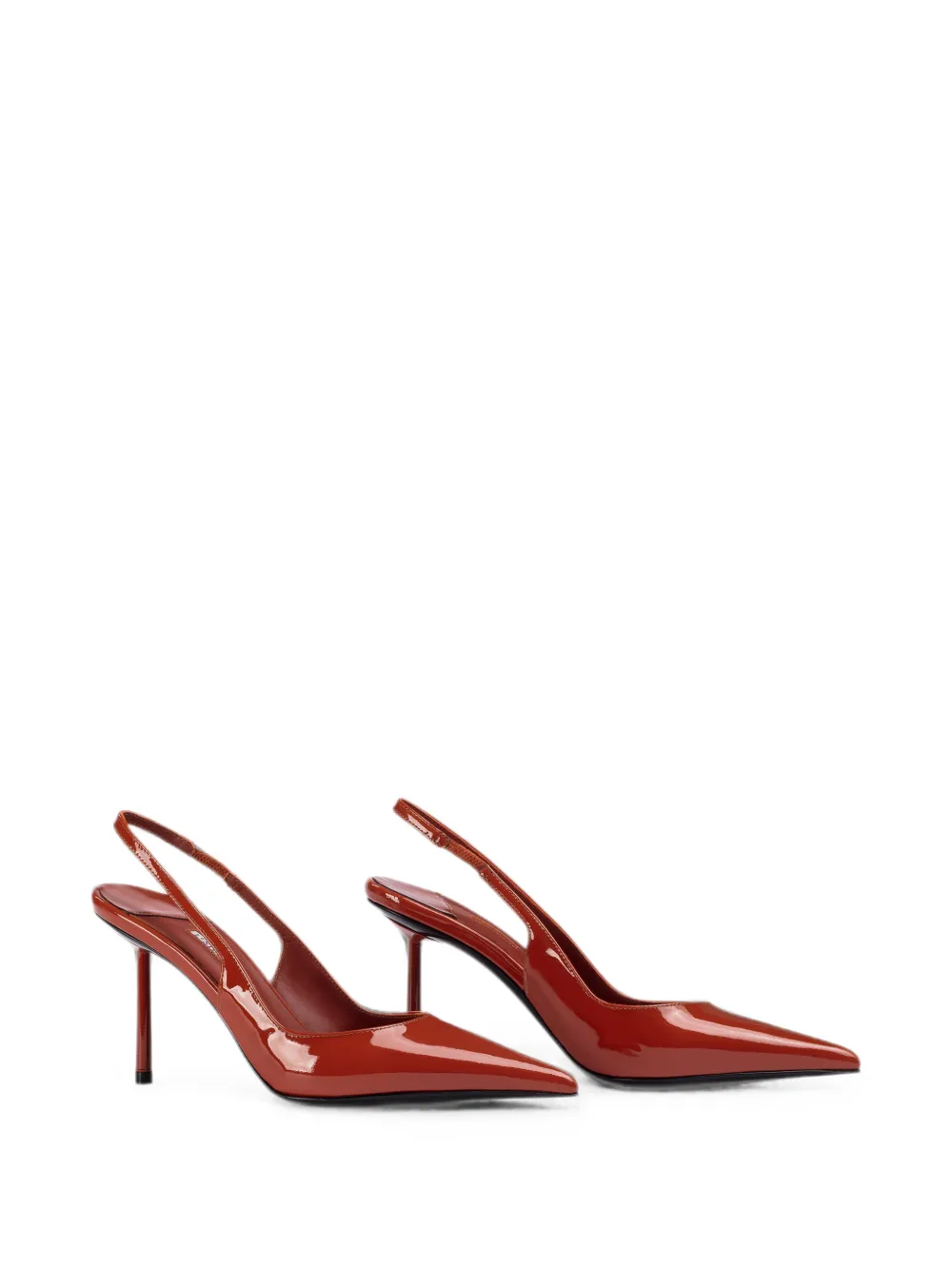 Le Silla Bella patent leather pumps Oranje
