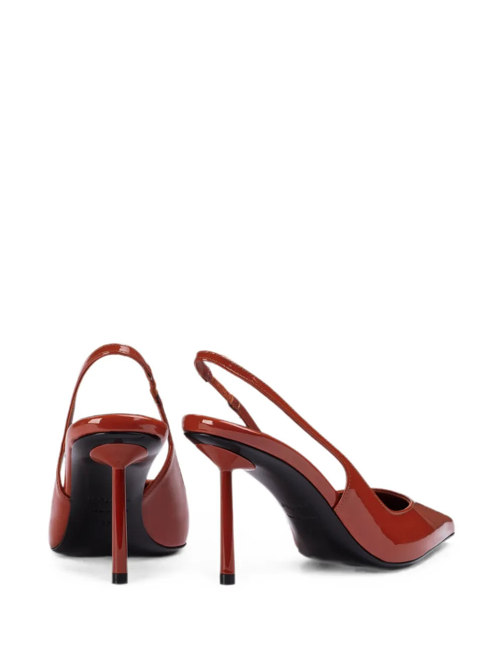 Le Silla Bella patent leather pumps Oranje