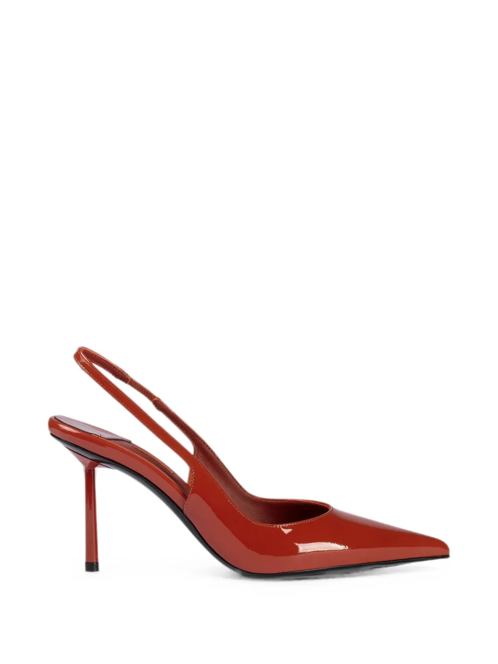 Le Silla Bella patent leather pumps Oranje