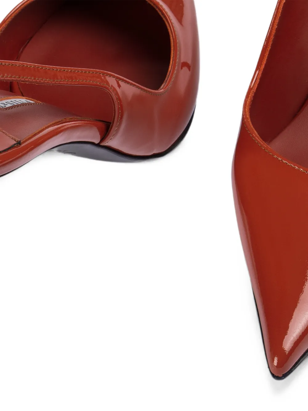 Le Silla Bella patent leather pumps Oranje