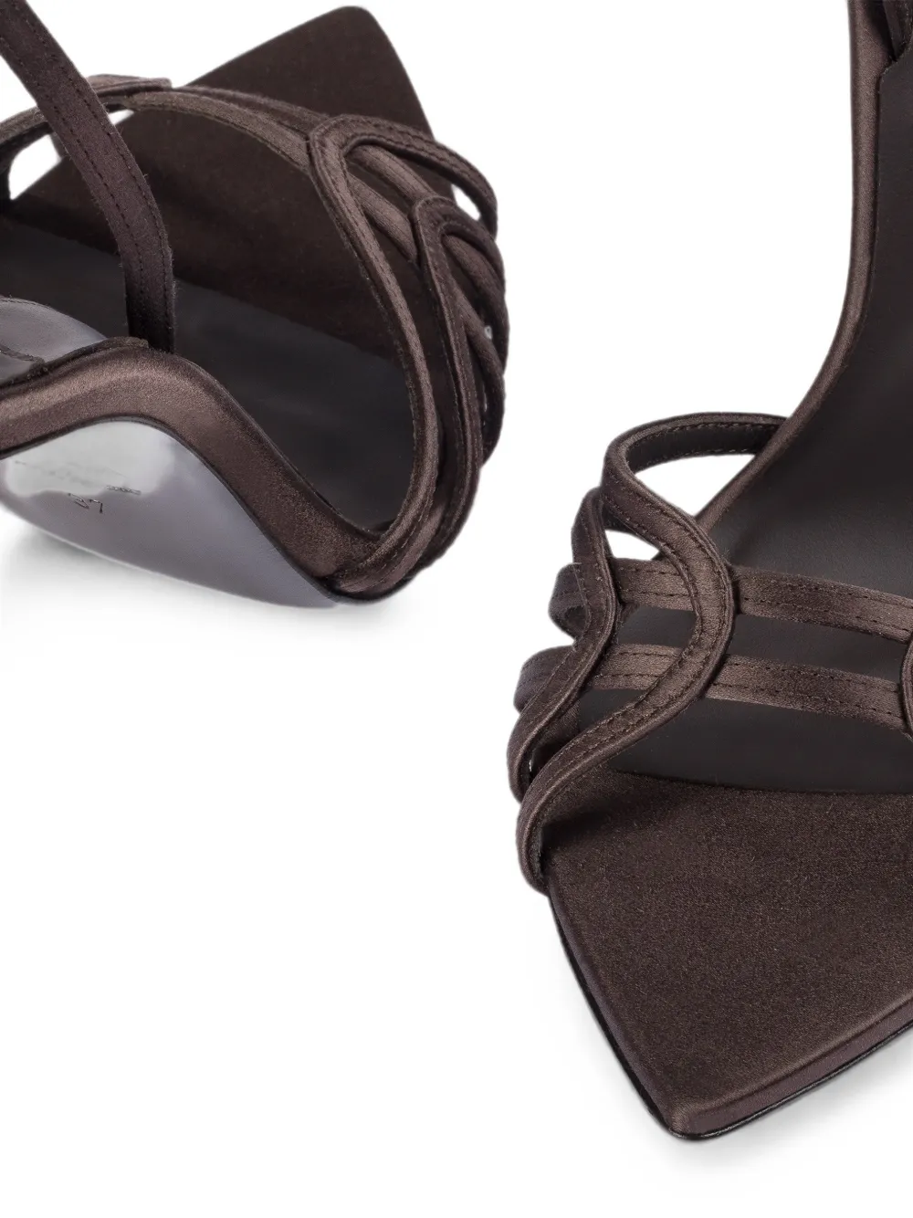 Le Silla Bella gekooide sandalen Bruin