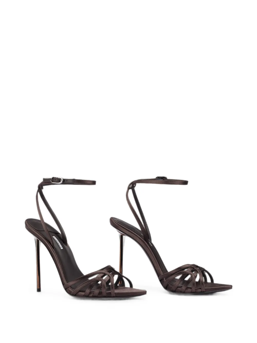 Le Silla Bella gekooide sandalen Bruin
