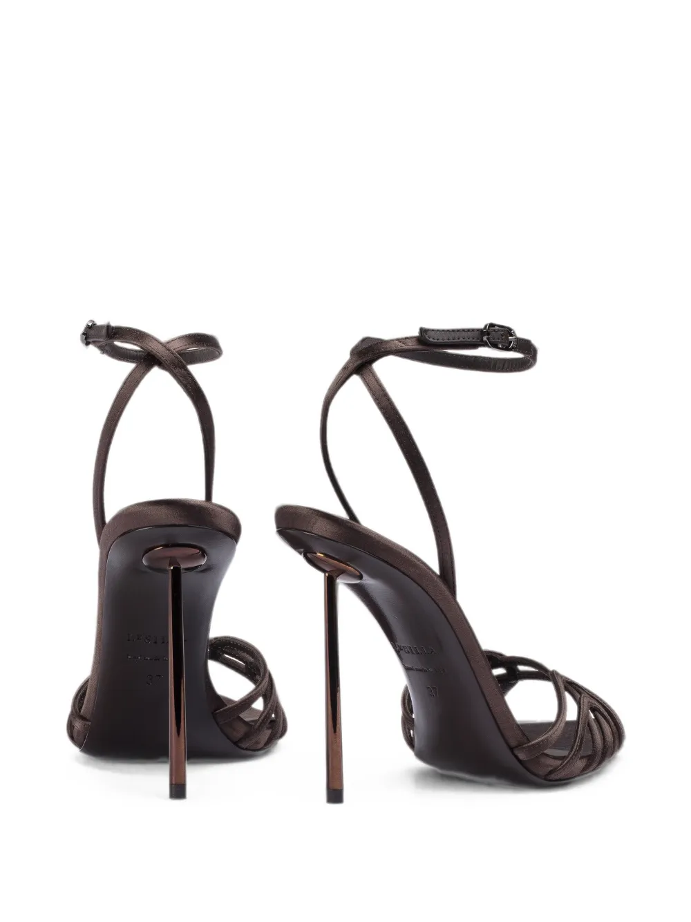 Le Silla Bella gekooide sandalen Bruin