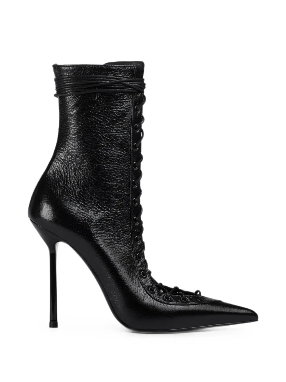 Le Silla Colette lace-up ankle boots Zwart