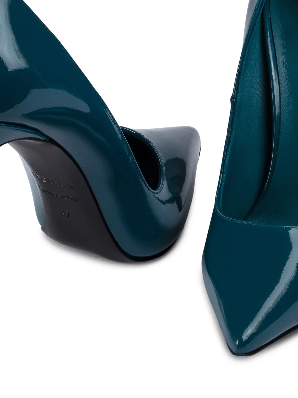 Le Silla Eva leather pumps Blauw