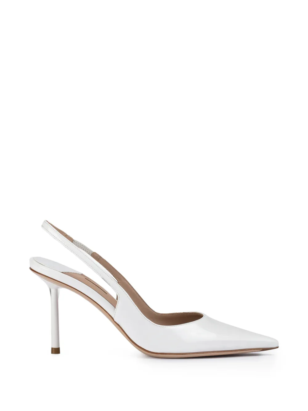 Le Silla Pumps Bella con cintuino posteriore - Bianco