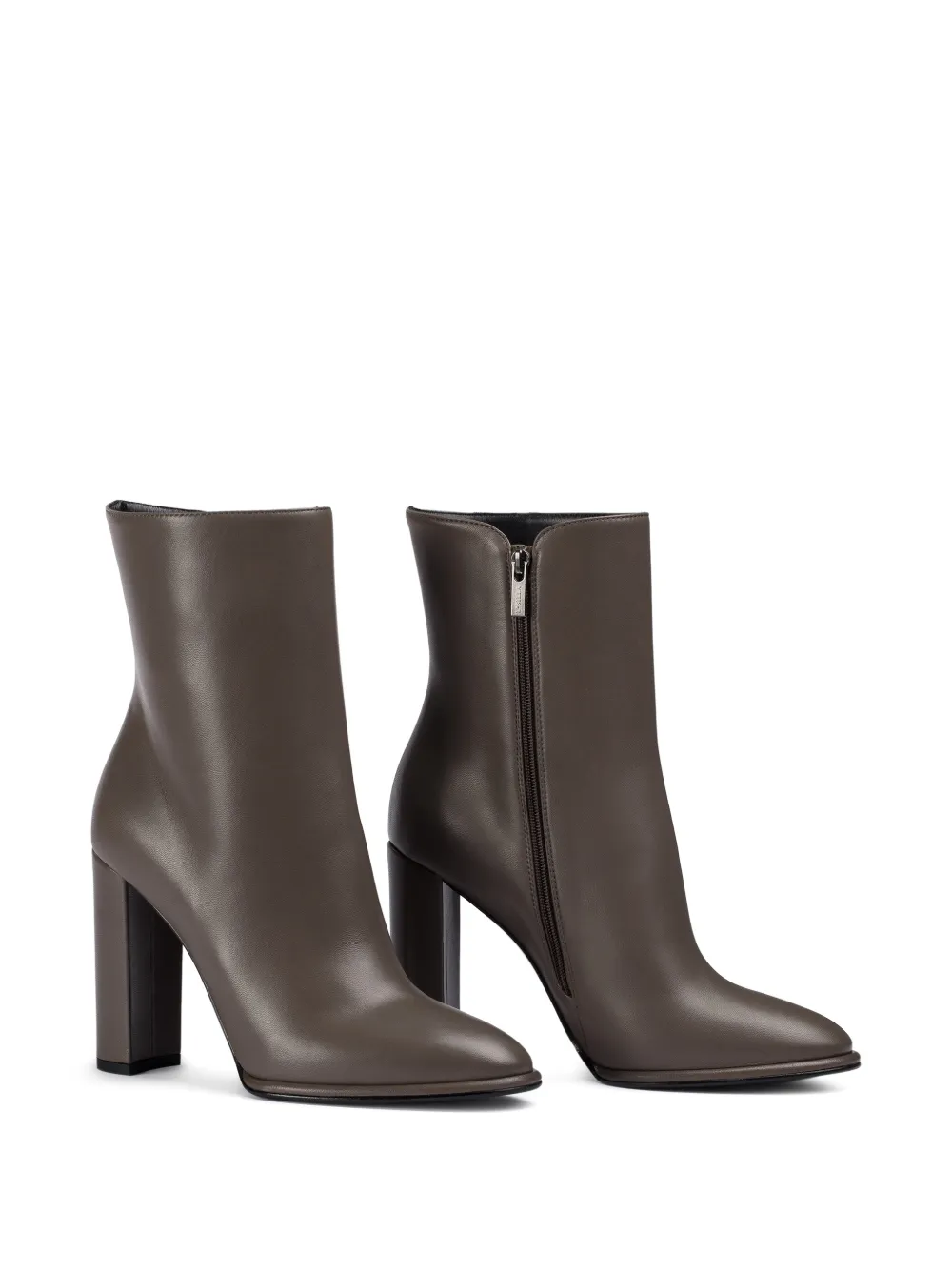 Le Silla Elsa Ankle Boots In Brown