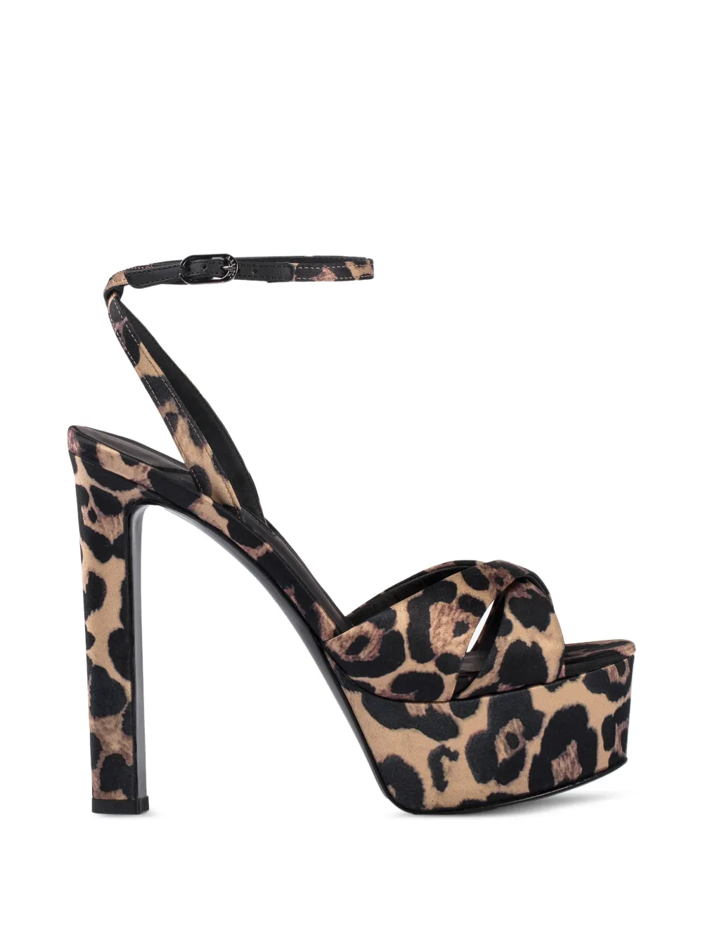 Le Silla Odette leopard-print sandals Beige