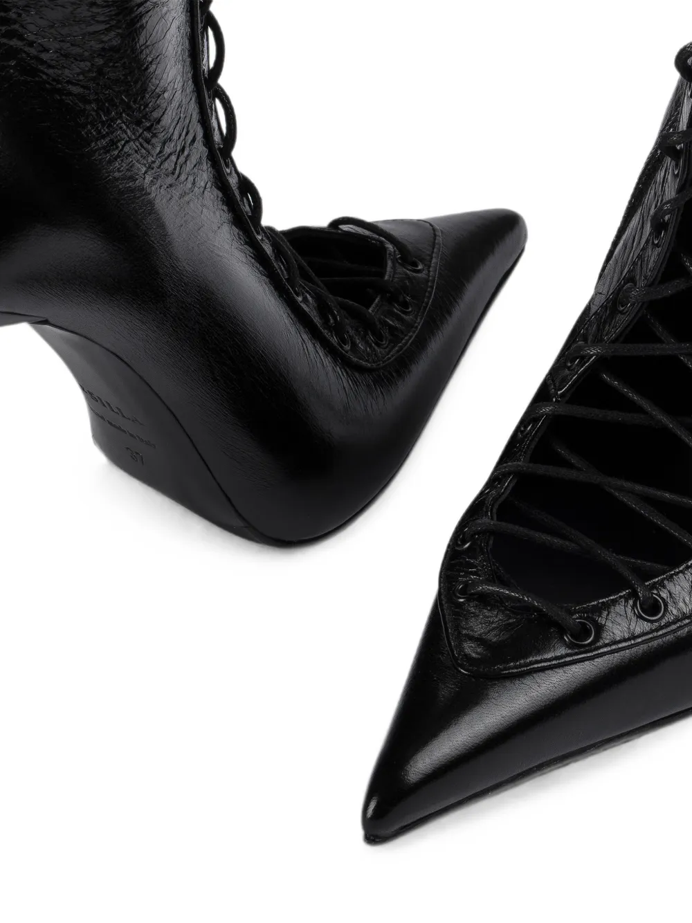 Le Silla Colette lace-up boots Zwart