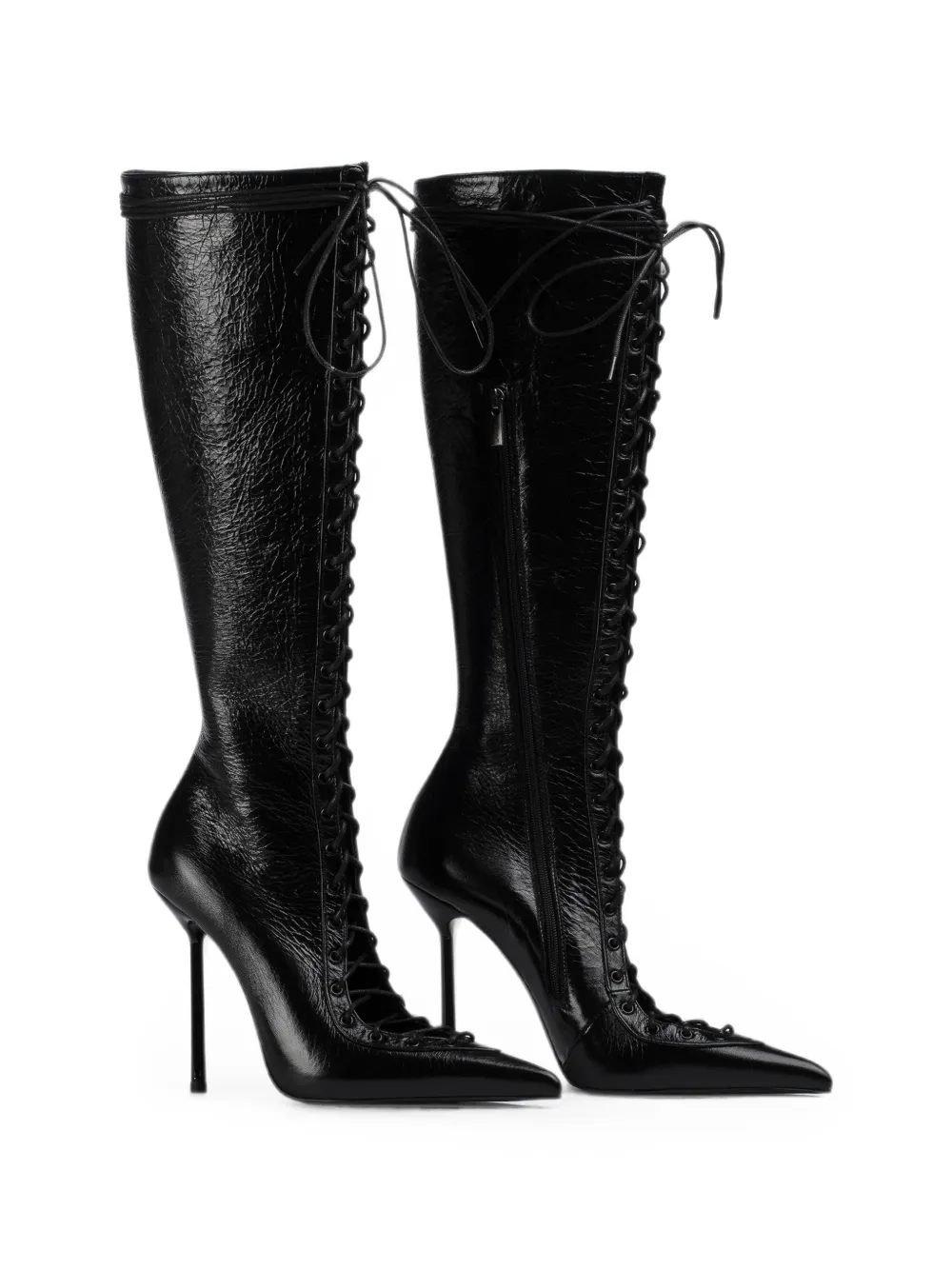 Le Silla Colette lace-up boots Zwart