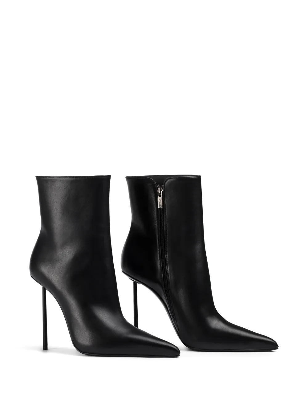 Le Silla Amelia pointed-toe ankle boots Zwart