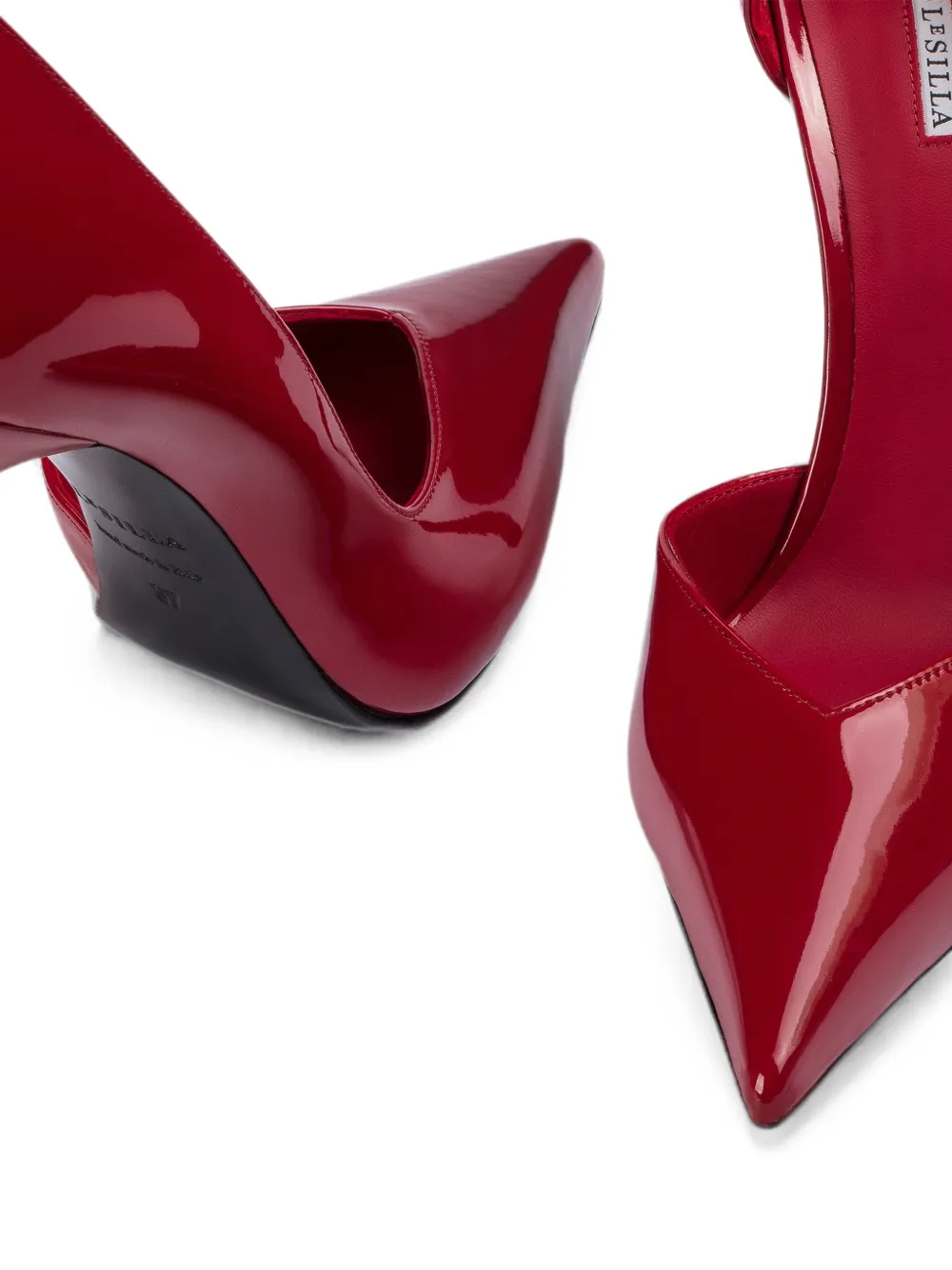 Le Silla Vivienne pointed-toe pumps Rood