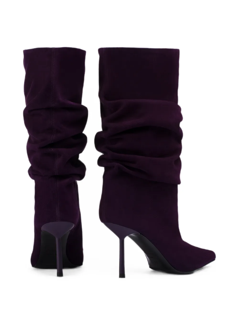 Le Silla Bella slouchy ankle boots Paars