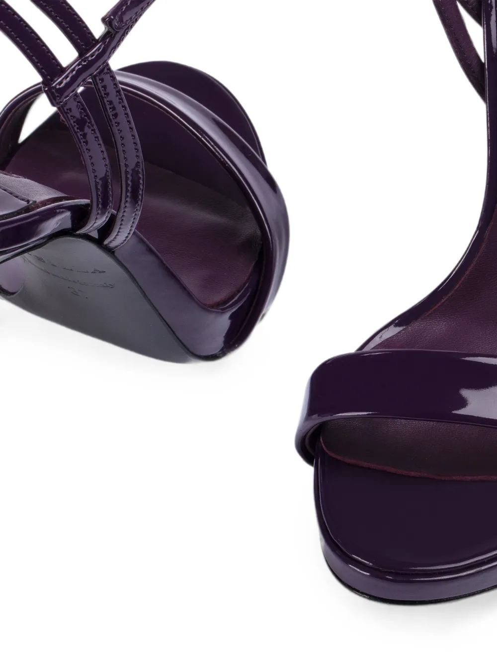 Le Silla Gwen buckle-fastening sandals Paars