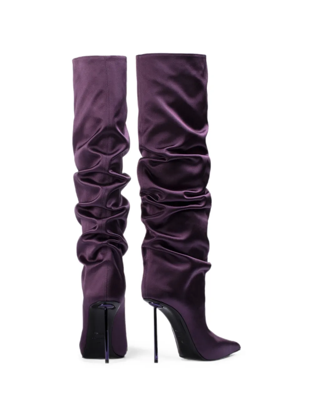 Le Silla Amelia pointed-toe boots Paars