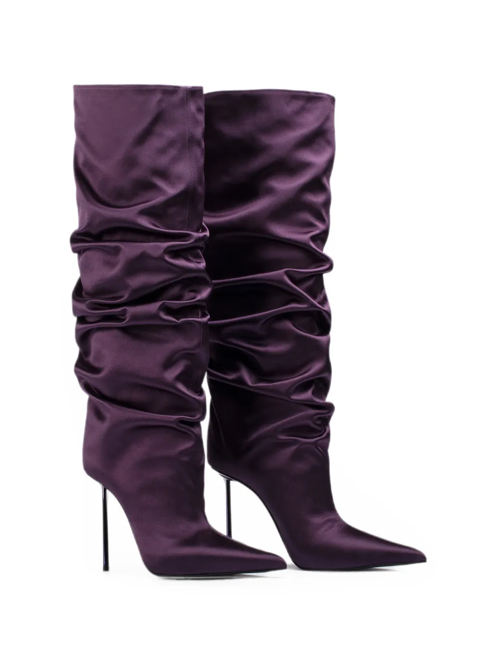 Le Silla Amelia pointed-toe boots Paars