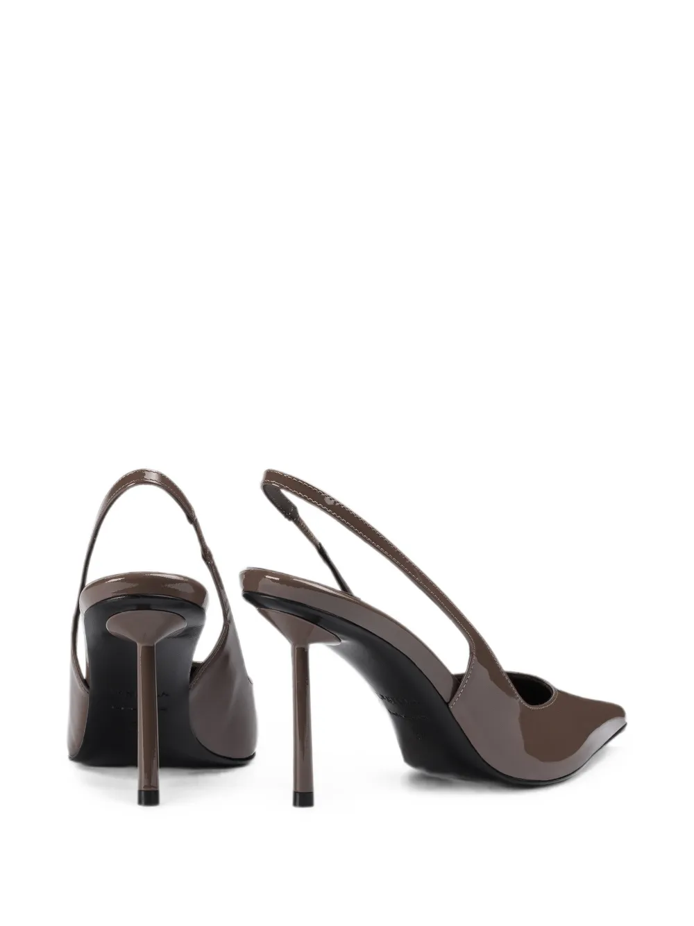 Le Silla Bella leather heeled pumps Bruin