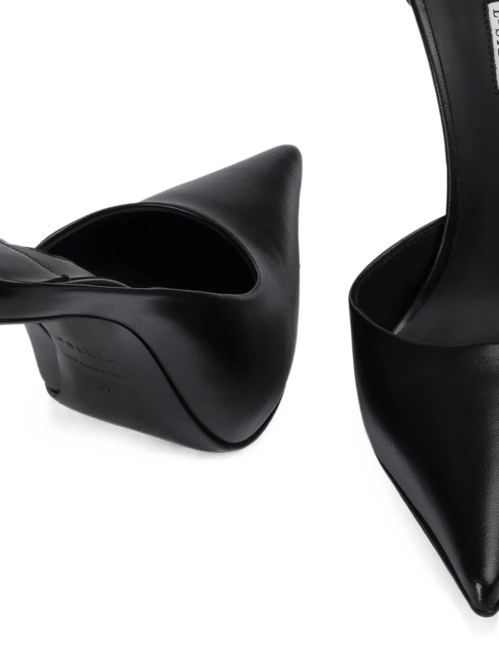 Le Silla Futura pumps met puntige neus Zwart