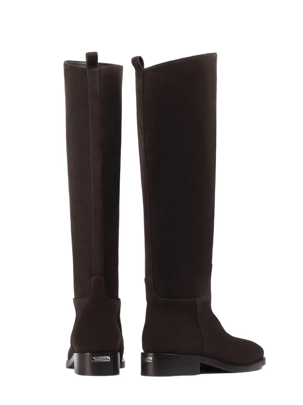 Le Silla Charlotte suede knee-high boots Bruin