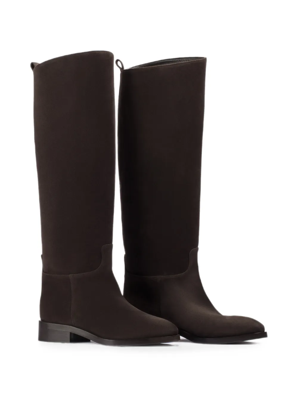 Le Silla Charlotte suede knee-high boots Bruin