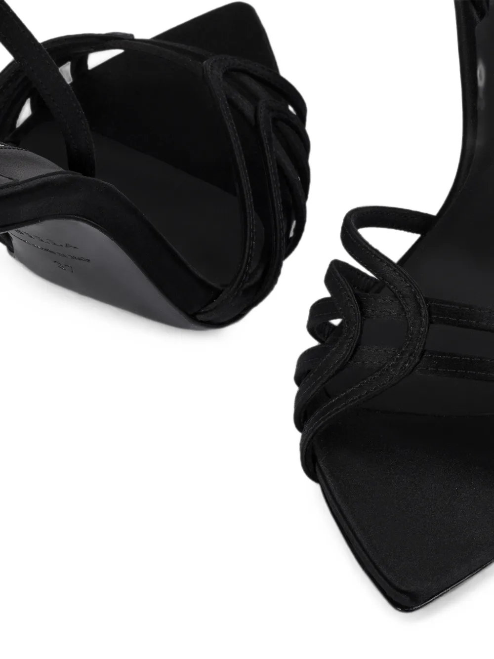 Le Silla Bella strappy sandals Zwart