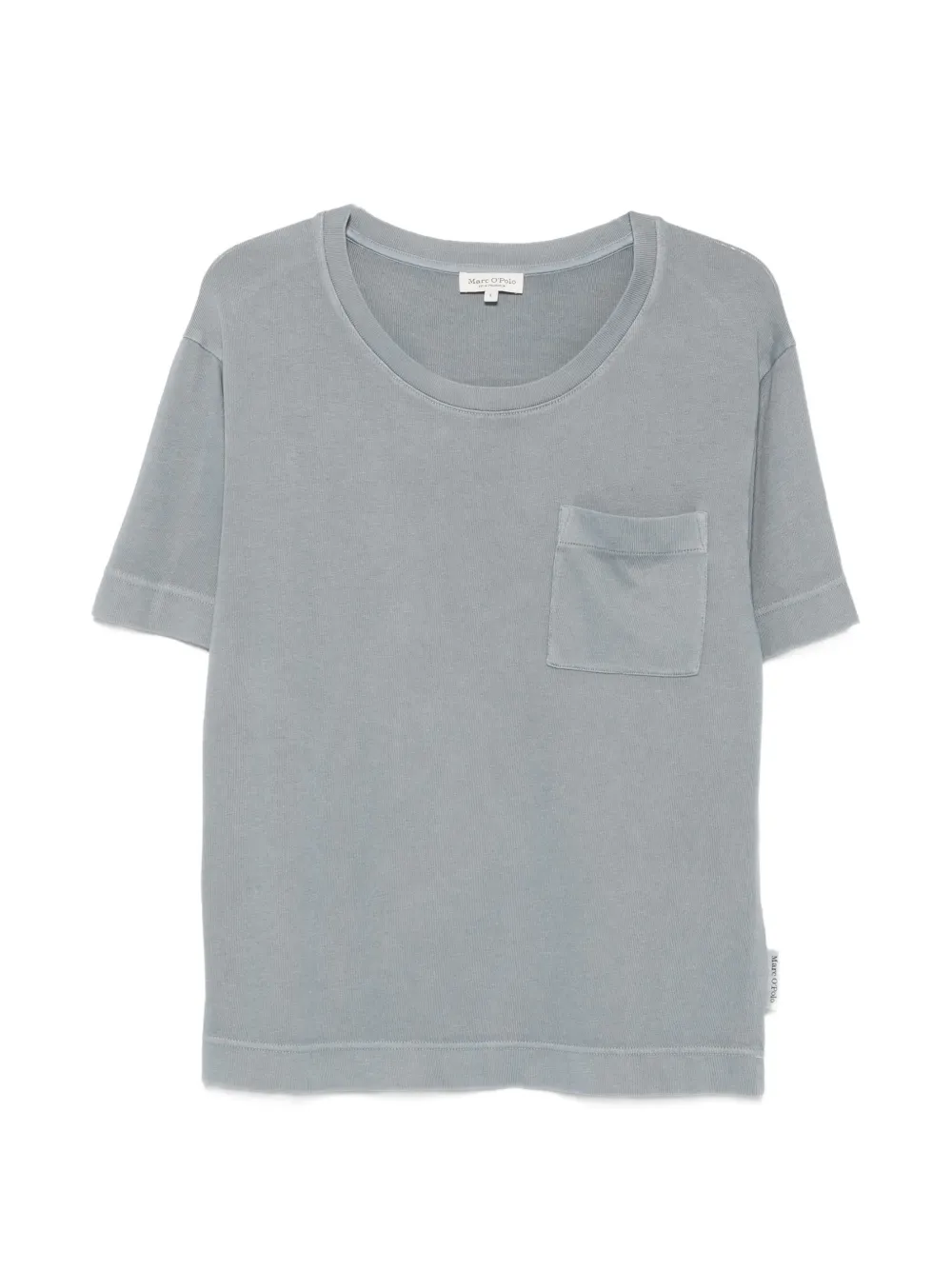 Marc O'Polo T-Shirt mit Brusttasche - Grau