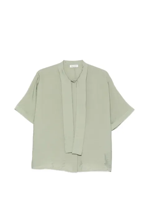 Marc O'Polo scarf-detail short-sleeve blouse
