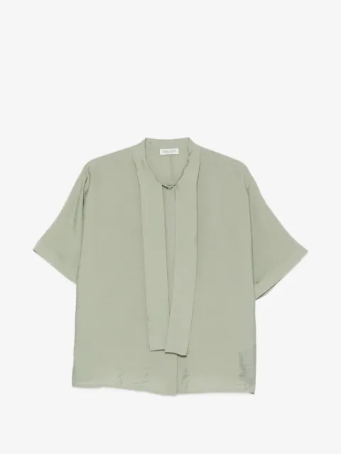 Marc O'Polo blusa manga corta con detalle de mascada
