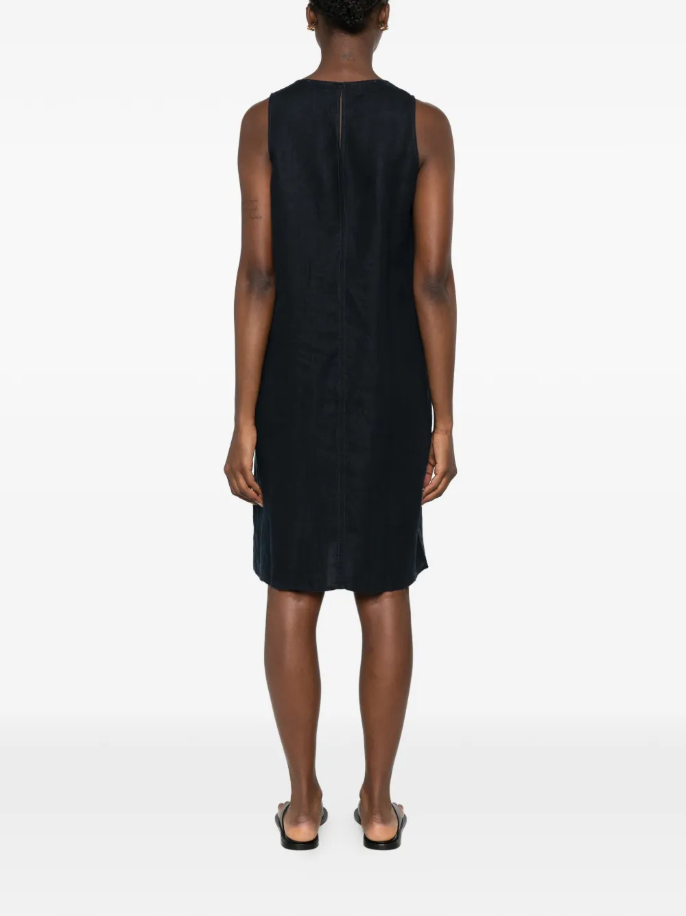 Marc O'Polo Mouwloze midi-jurk Blauw
