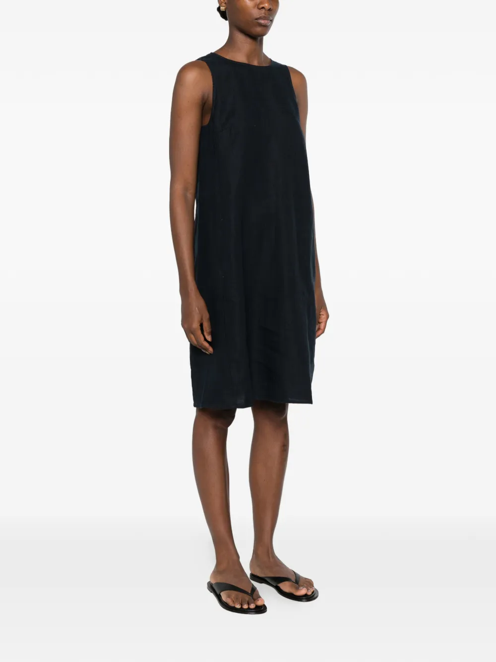 Marc O'Polo Mouwloze midi-jurk Blauw