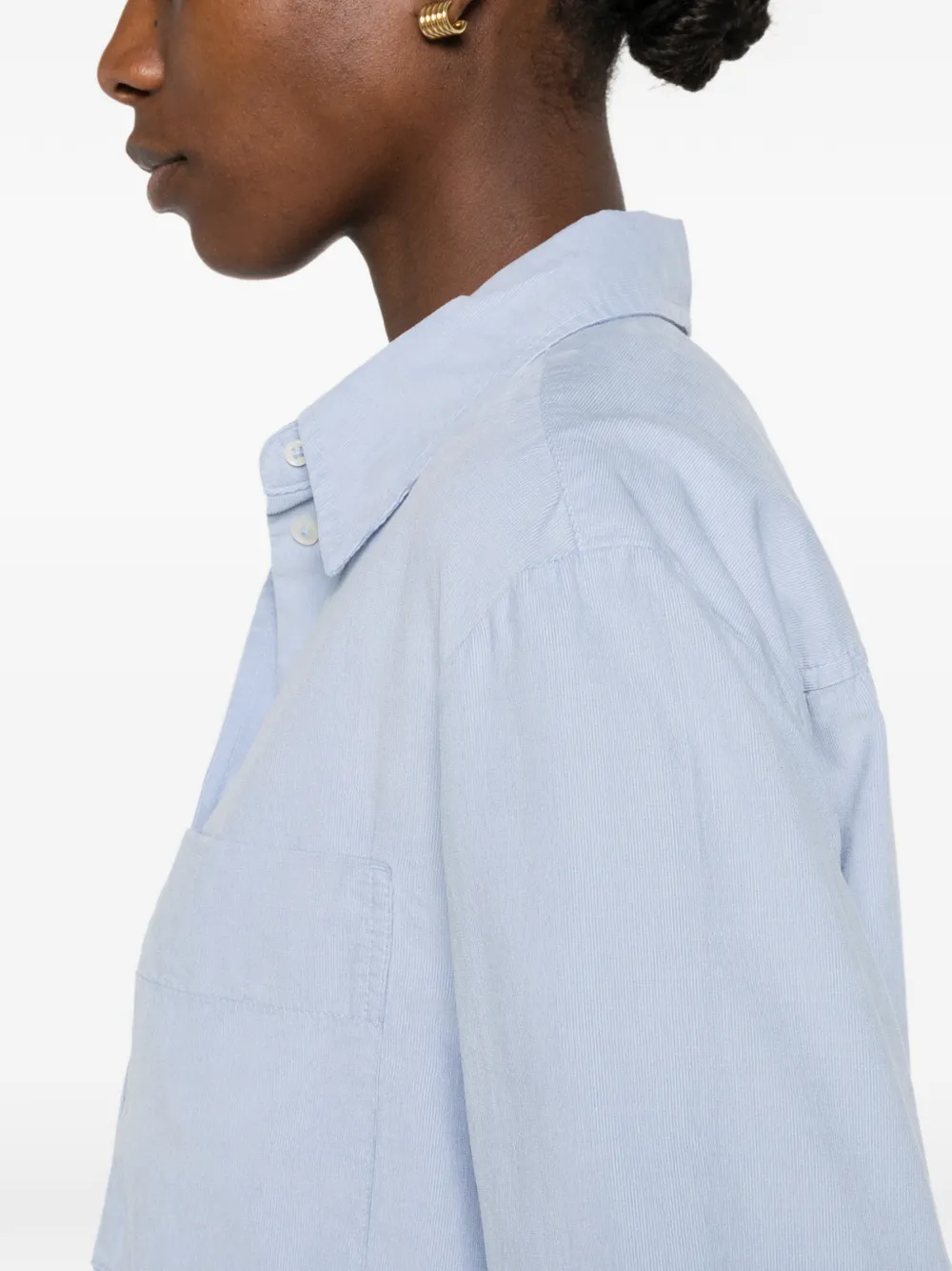 Marc O'Polo Shirtjack met borstzak Blauw