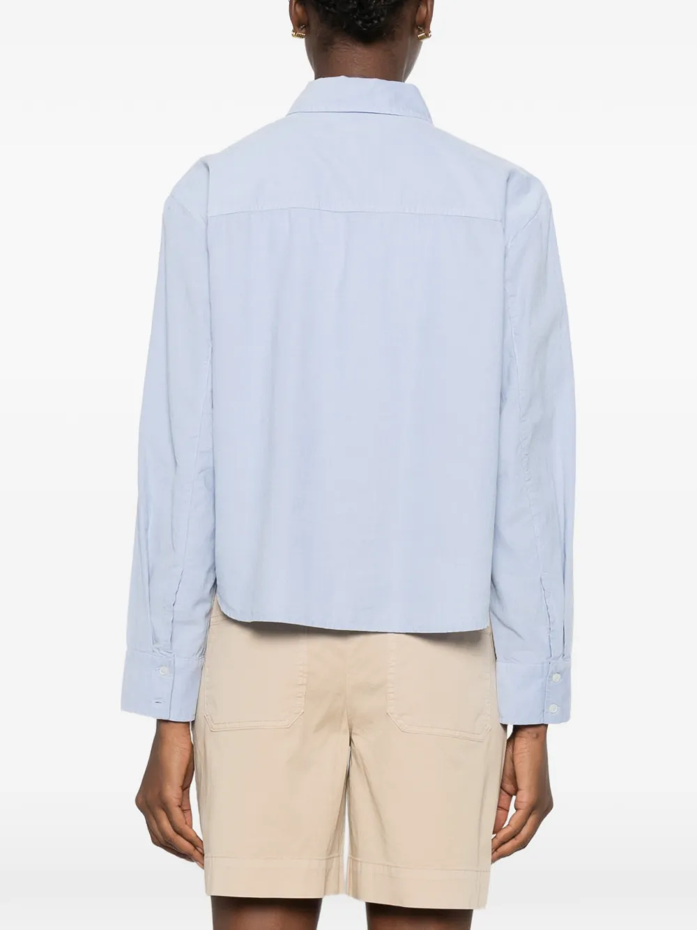 Marc O'Polo Shirtjack met borstzak Blauw
