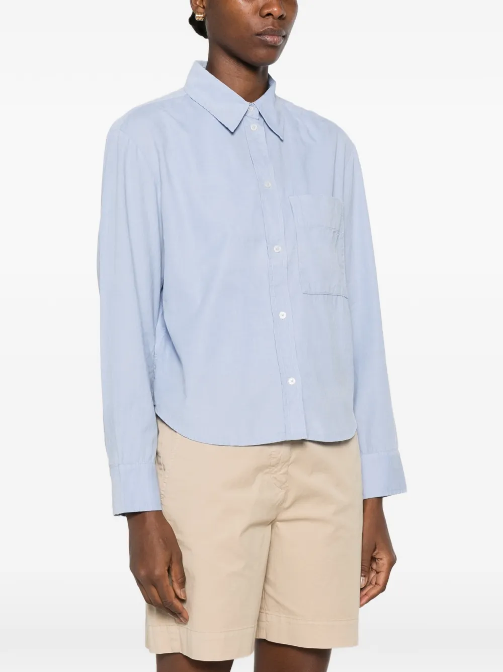 Marc O'Polo Shirtjack met borstzak Blauw