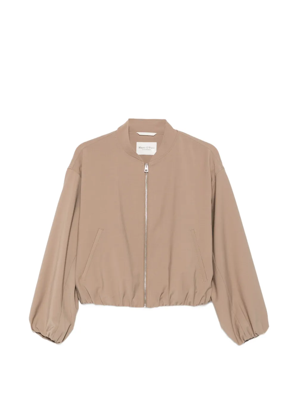 Marc O'Polo elasticated-hem bomber jacket - Marrone