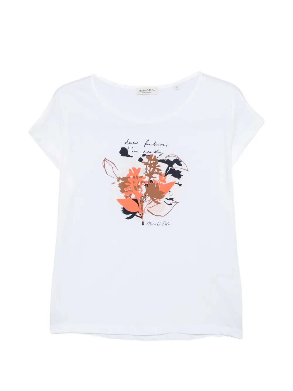 Marc O'Polo T-shirt a fiori - Bianco